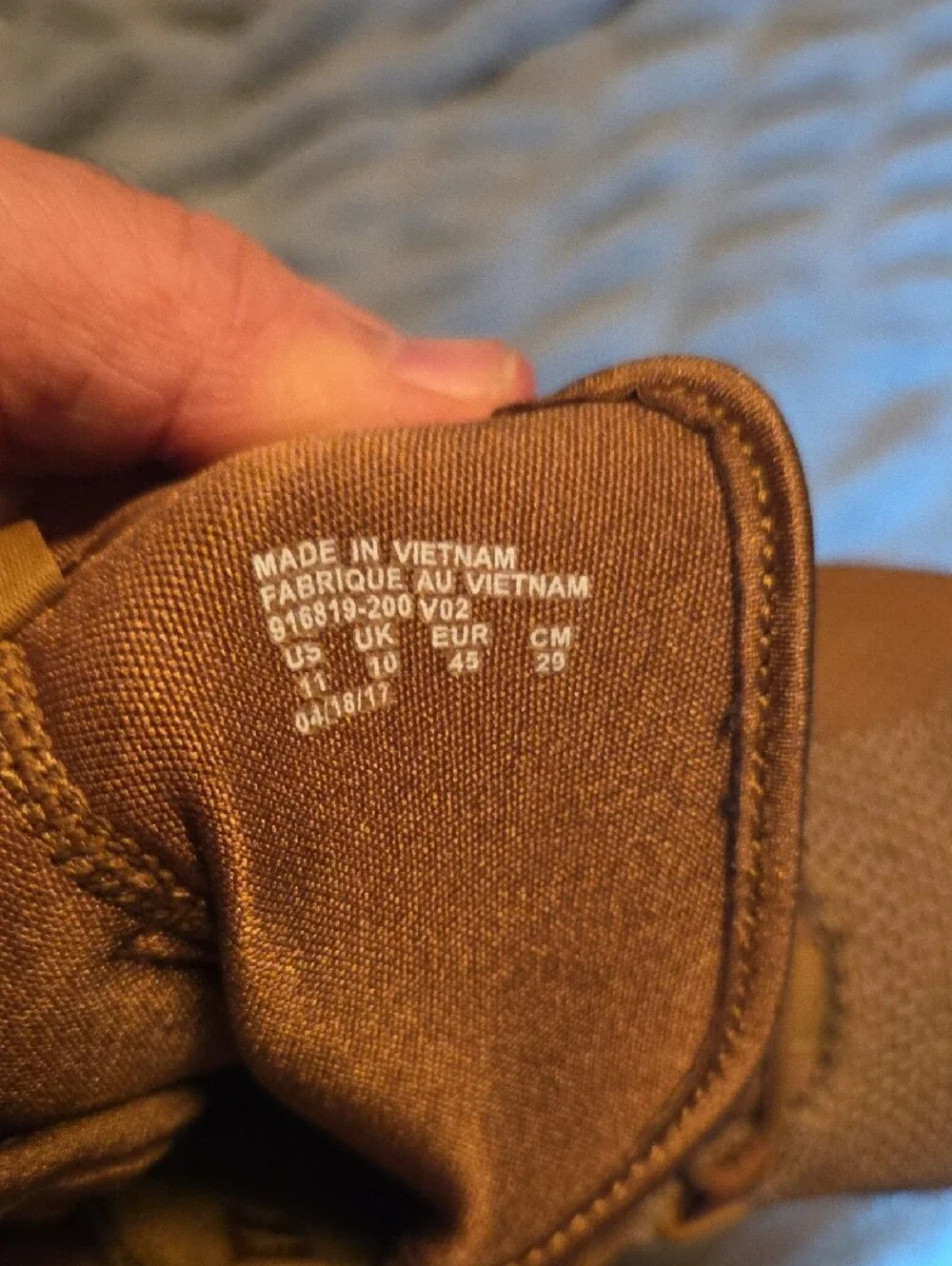 Nike Men’s Tactical Boot - Tan